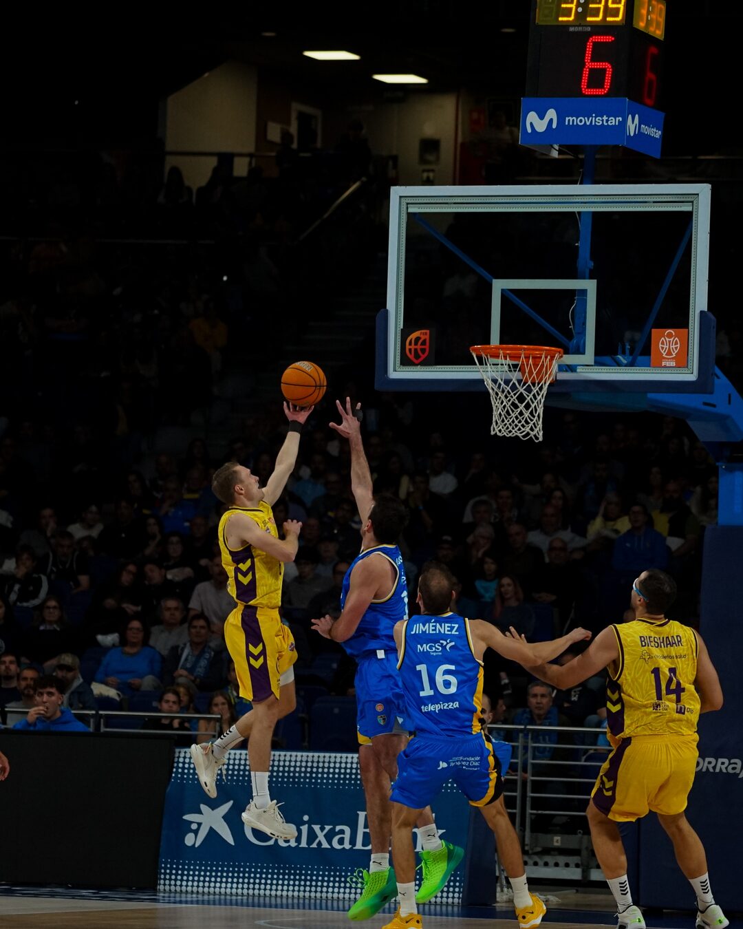 Movistar Estudiantes — Iberolea Palencia, fotografía 11 de 15
