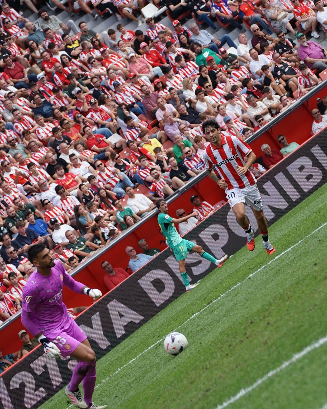 Real Sporting de Gijón — Girona FC, fotografía 6 de 8